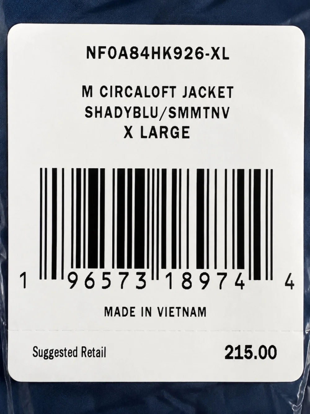 THE NORTH FACE • Circaloft Shady Blue Puffer Jacket